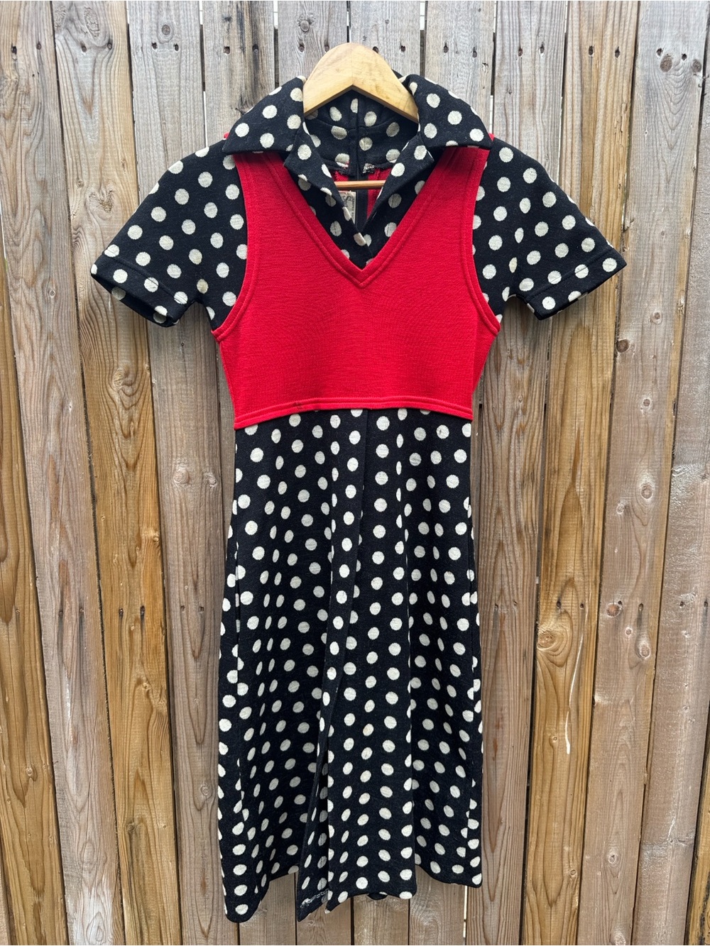 Vintage 70s rudi gernreich polka dot dress